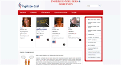 Desktop Screenshot of ingilizceozel.com