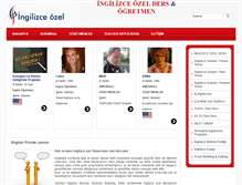 Tablet Screenshot of ingilizceozel.com